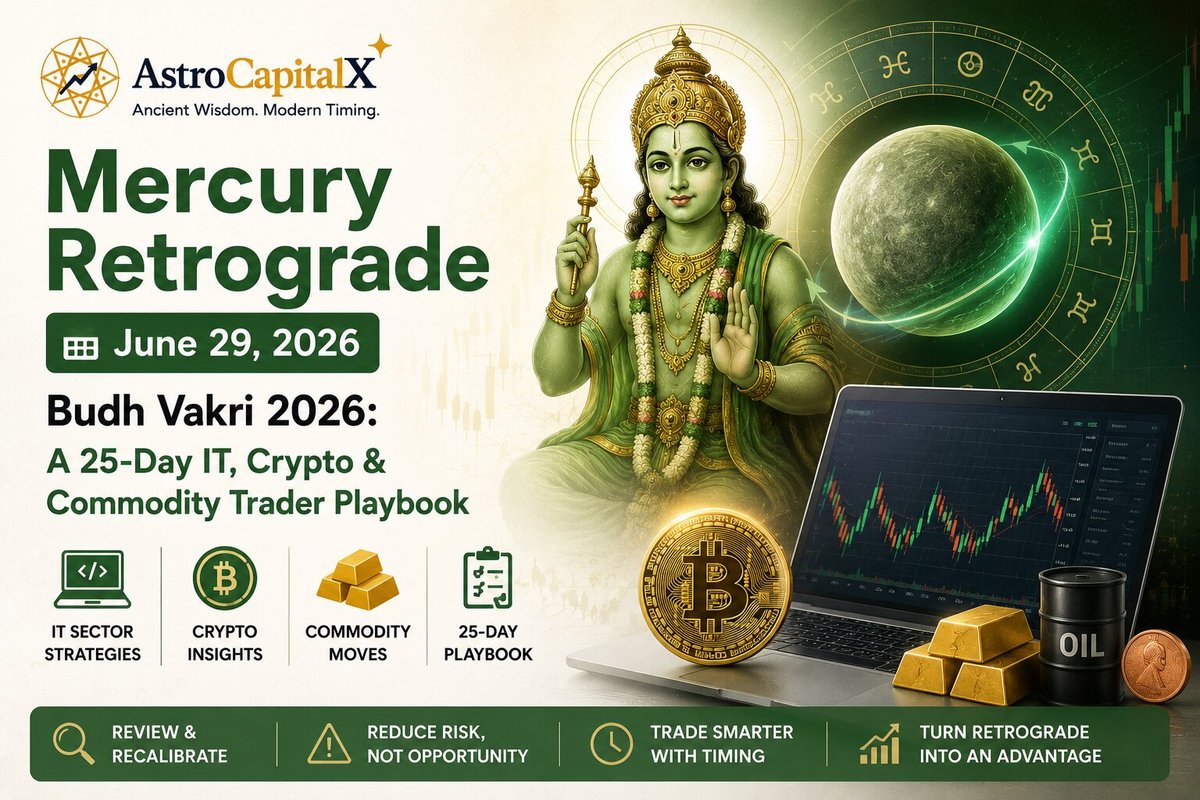 Mercury Retrograde June 29, 2026: A 25-Day IT, Forex & Commodity Trader Playbook
