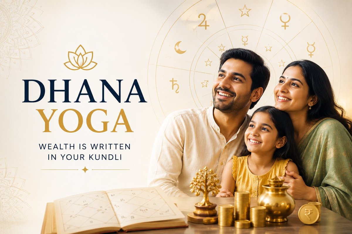 Dhana Yoga: Reading the Wealth Combinations in Your Kundli