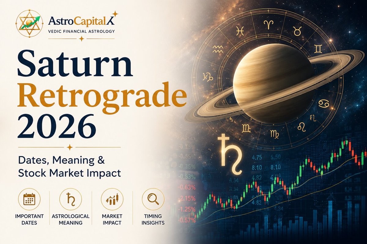 Saturn Retrograde 2026: Dates, Meaning & Stock Market Impact