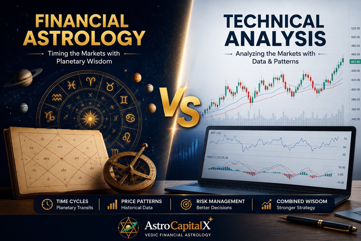Financial Astrology vs Technical Analysis: How They Compare
