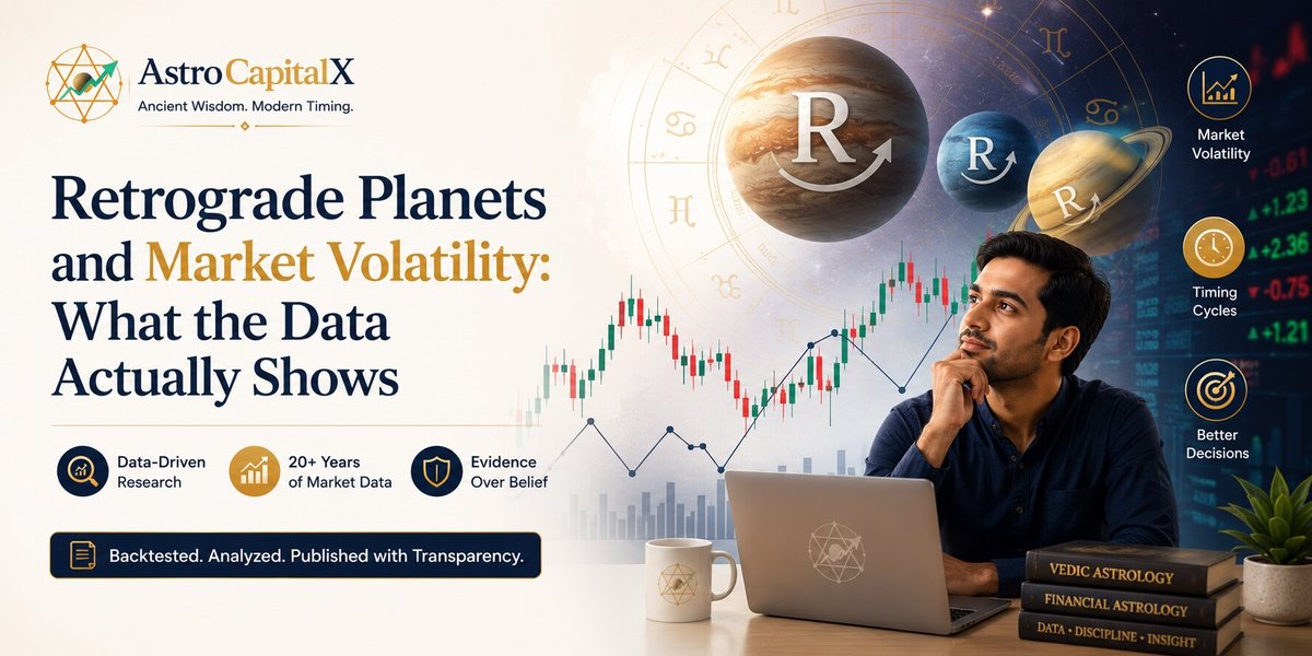 Retrograde Planets and Market Volatility: What the Data Actually Shows