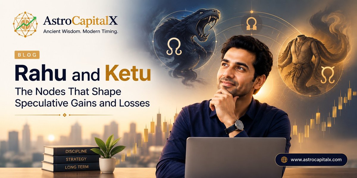 Rahu and Ketu: The Nodes That Shape Speculative Gains and Losses