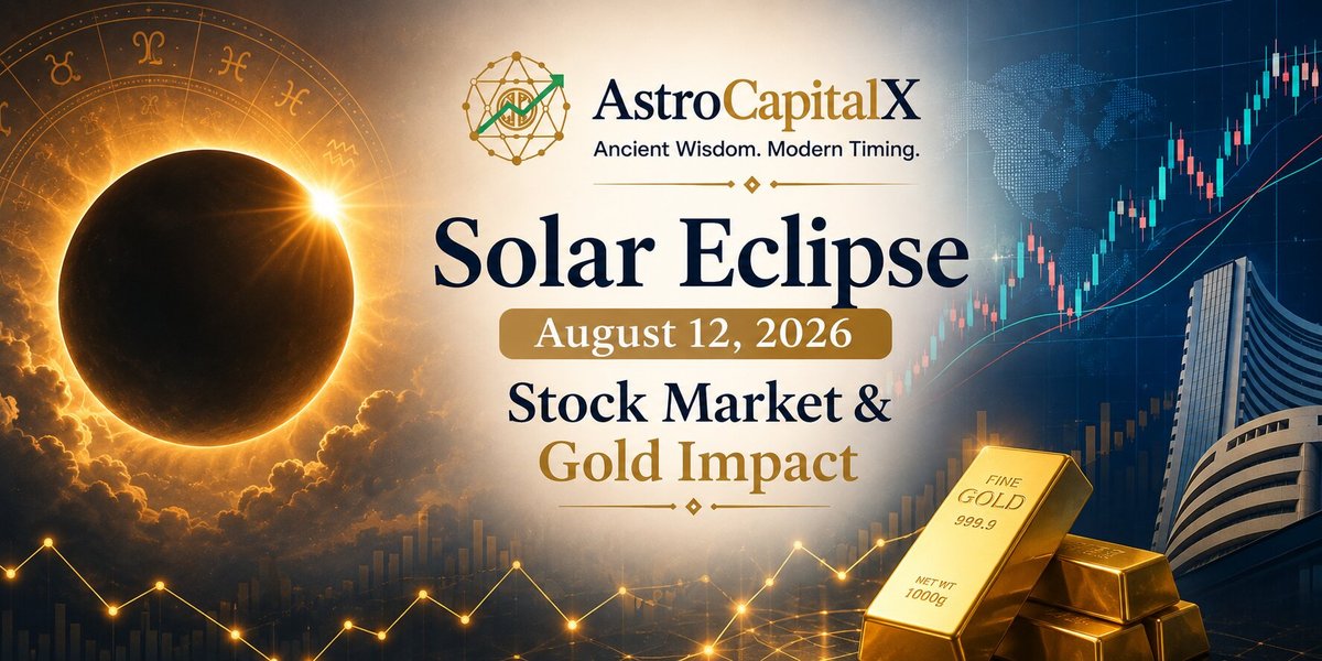 Solar Eclipse August 12, 2026: Stock Market & Gold Impact
