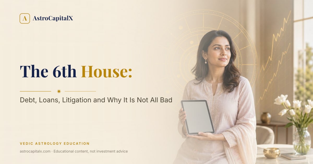 The 6th House: Debt, Loans, Litigation and Why It Is Not All Bad
