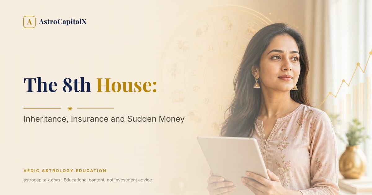 The 8th House: Inheritance, Insurance and Sudden Money