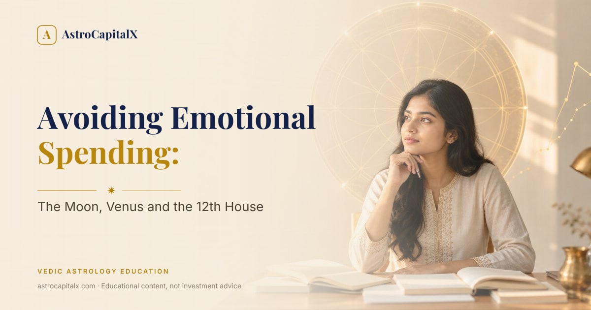 Avoiding Emotional Spending: The Moon, Venus and the 12th House