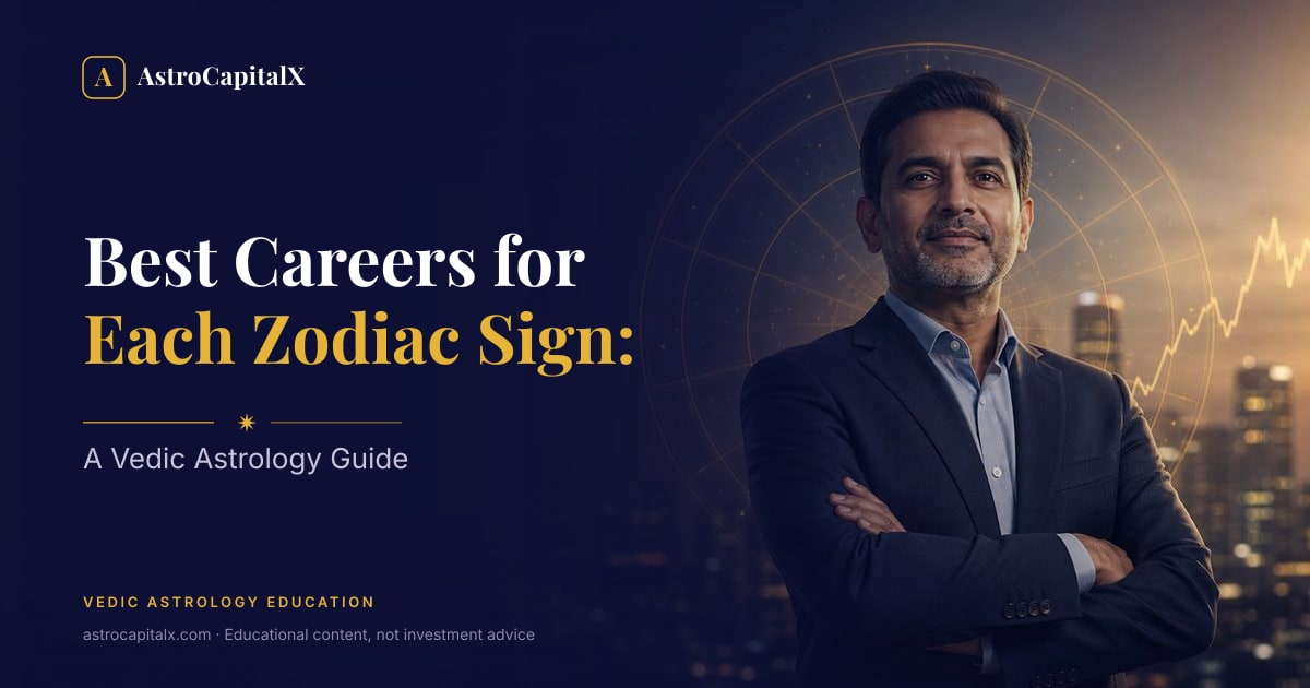 Best Careers for Each Zodiac Sign: A Vedic Astrology Guide