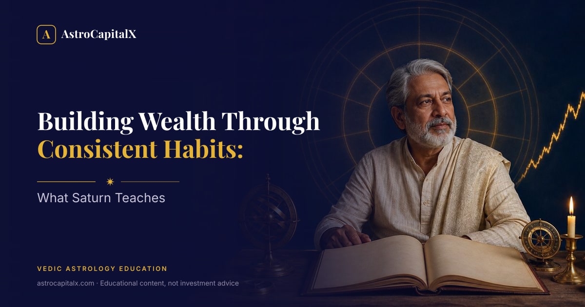 Building Wealth Through Consistent Habits: What Saturn Teaches