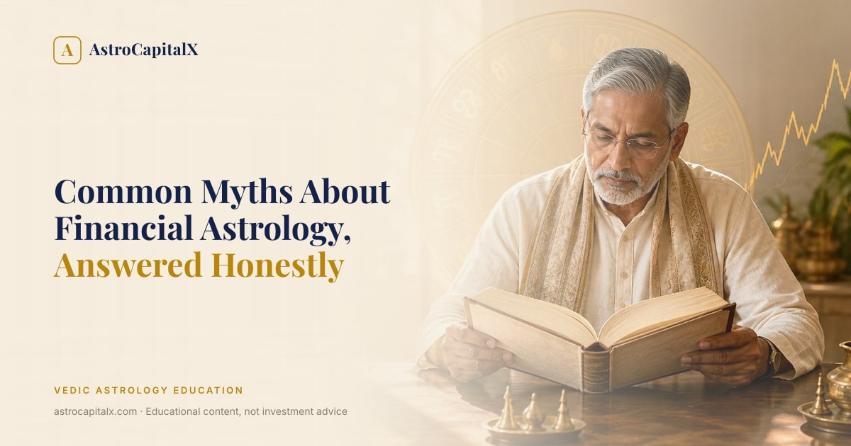 Common Myths About Financial Astrology, Answered Honestly