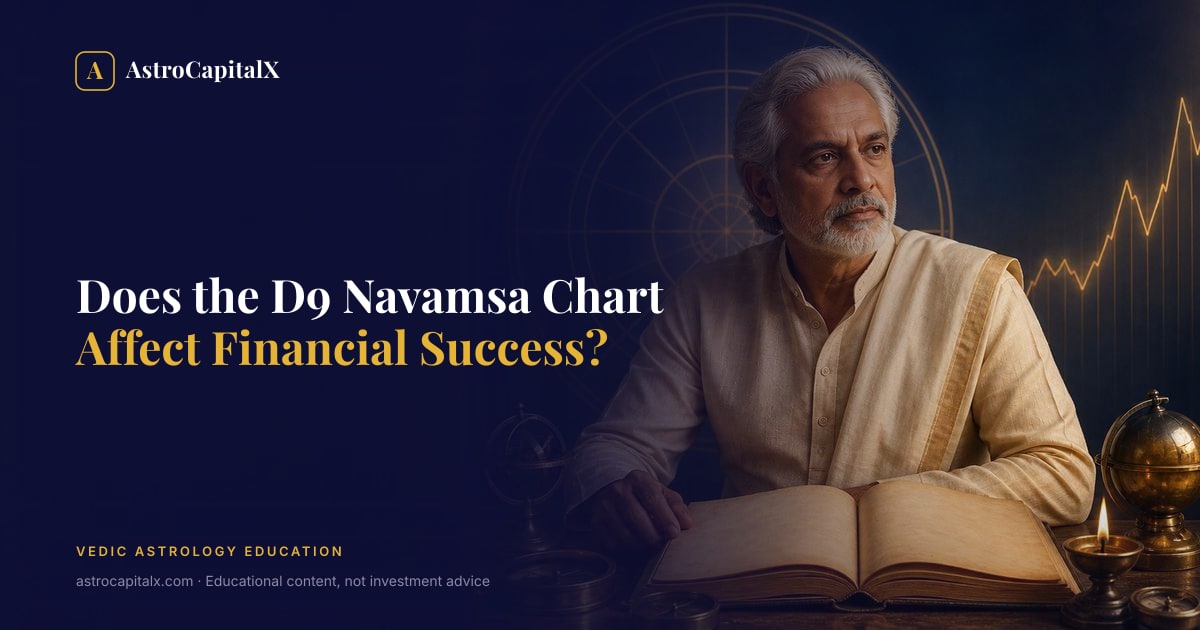 Does the D9 Navamsa Chart Affect Financial Success?