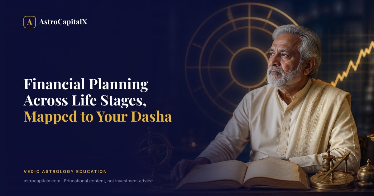 Financial Planning Across Life Stages, Mapped to Your Dasha