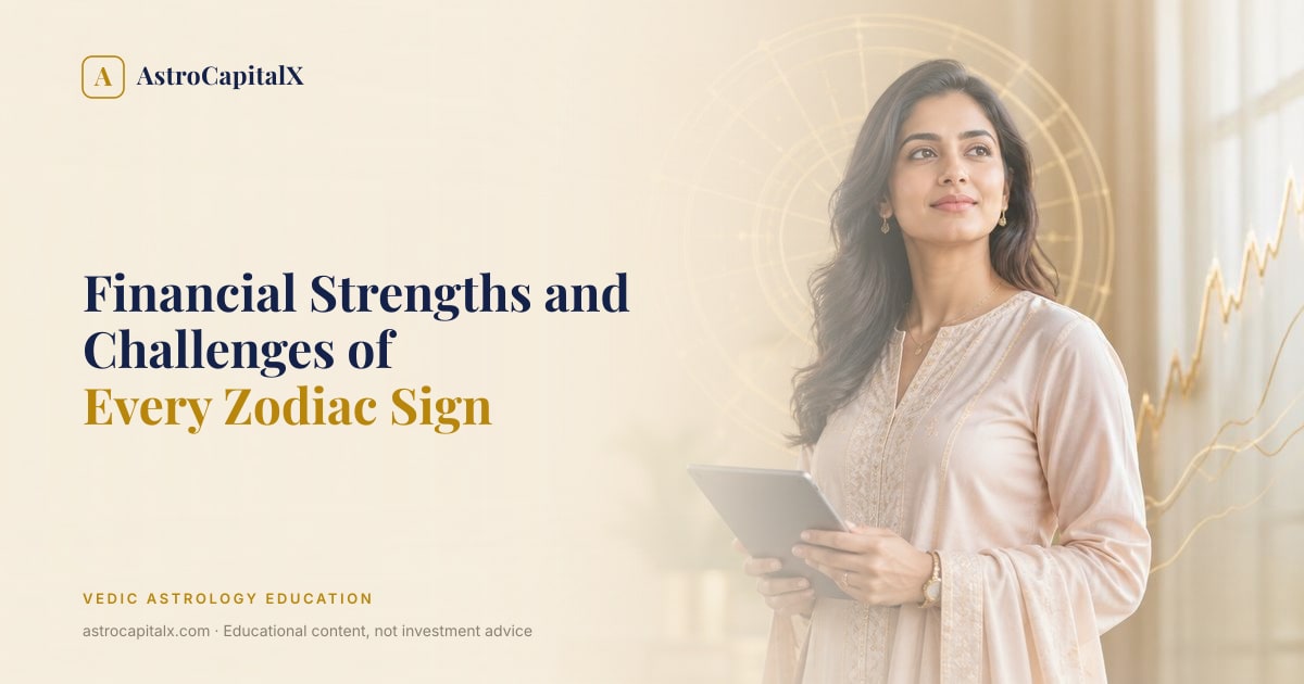 Financial Strengths and Challenges of Every Zodiac Sign