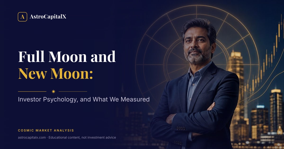 Full Moon and New Moon: Investor Psychology, and What We Measured