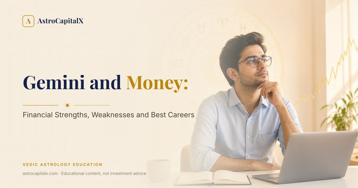Gemini and Money: Financial Strengths, Weaknesses and Best Careers
