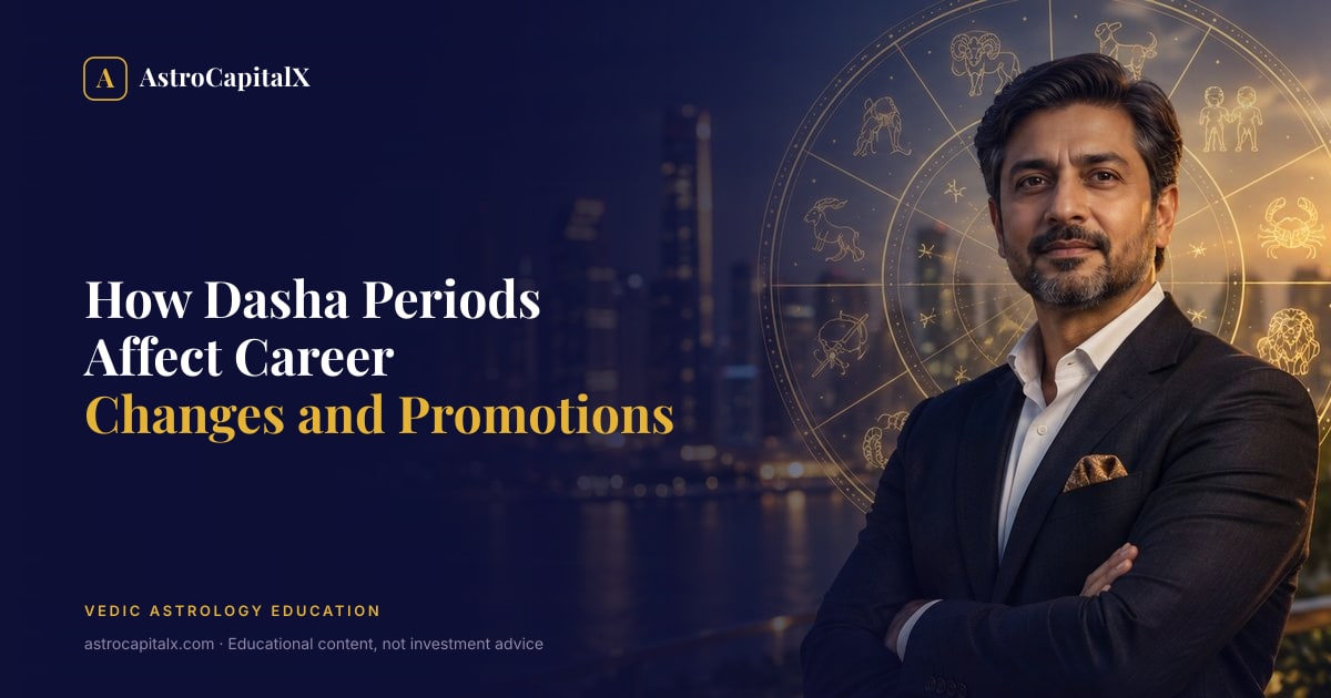How Dasha Periods Affect Career Changes and Promotions
