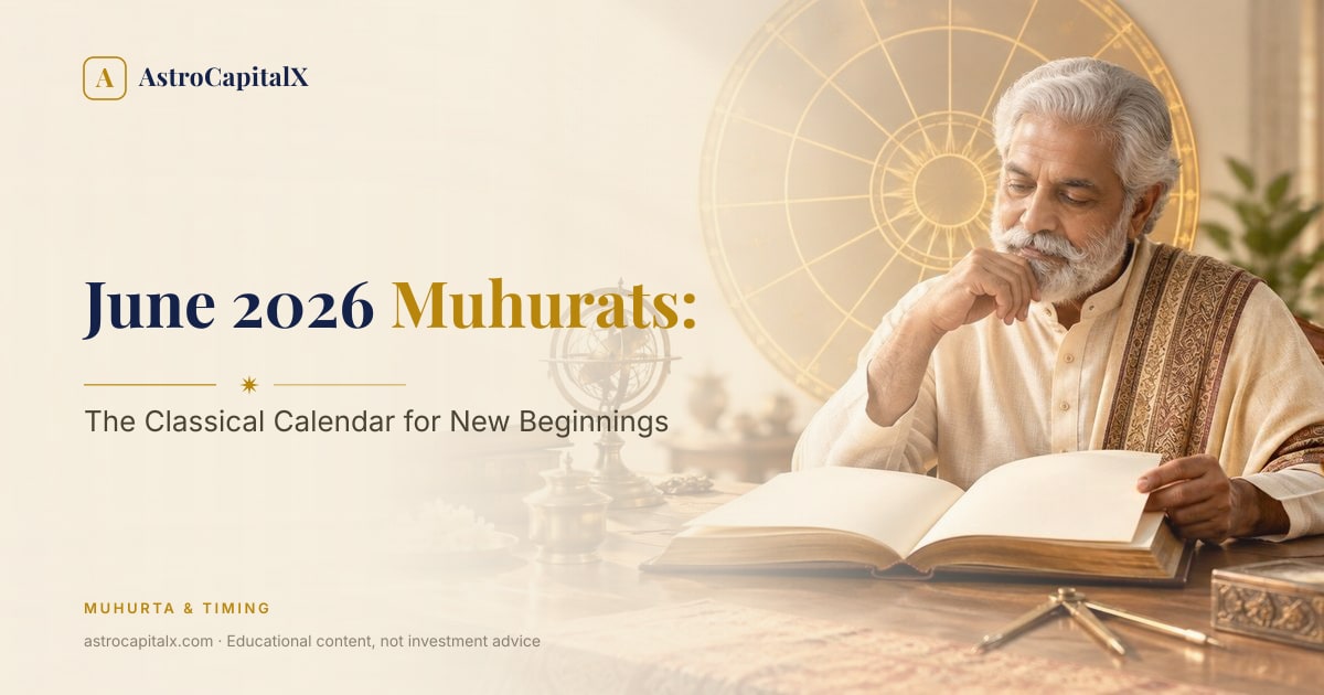 June 2026 Muhurats: The Classical Calendar for New Beginnings