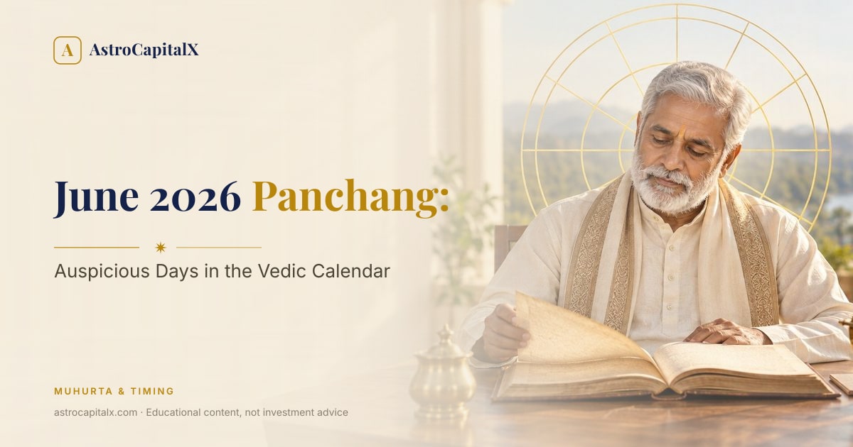 June 2026 Panchang: Auspicious Days in the Vedic Calendar