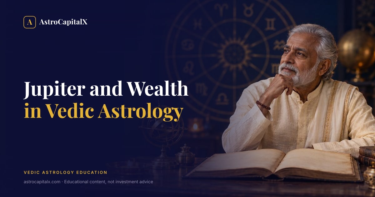 Jupiter and Wealth in Vedic Astrology