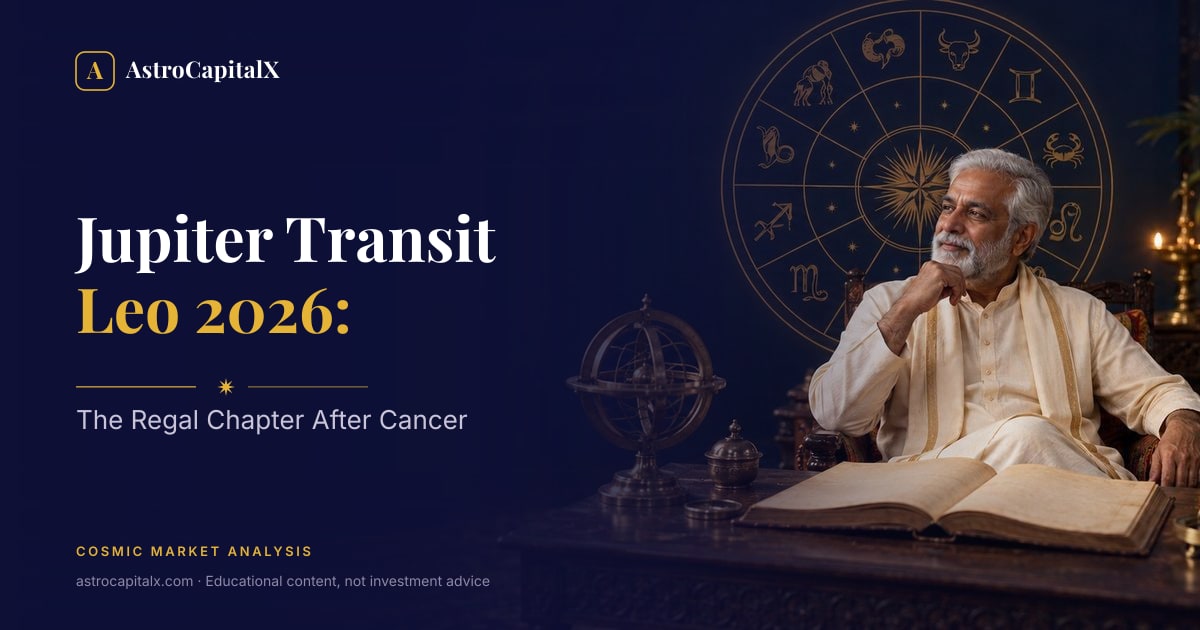 Jupiter Transit Leo 2026: The Regal Chapter After Cancer