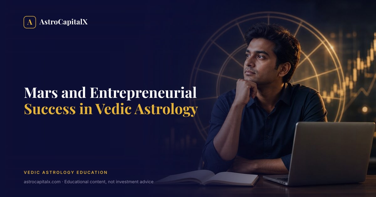 Mars and Entrepreneurial Success in Vedic Astrology