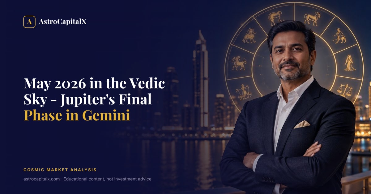 May 2026 in the Vedic Sky - Jupiter's Final Phase in Gemini