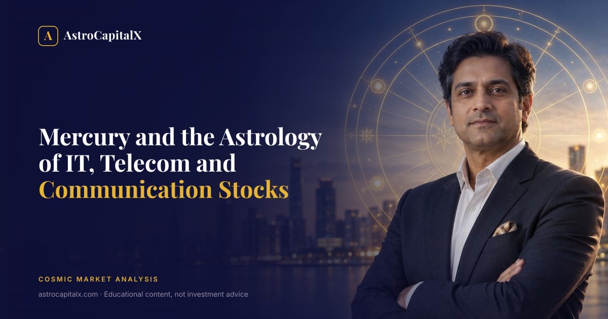Mercury and the Astrology of IT, Telecom and Communication Stocks