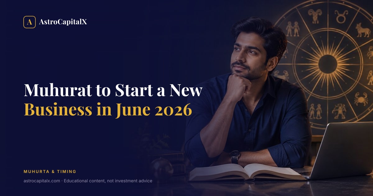 Muhurat to Start a New Business in June 2026