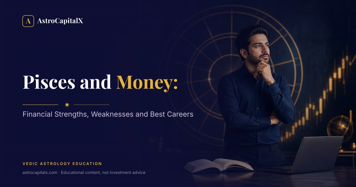 Pisces and Money: Financial Strengths, Weaknesses and Best Careers