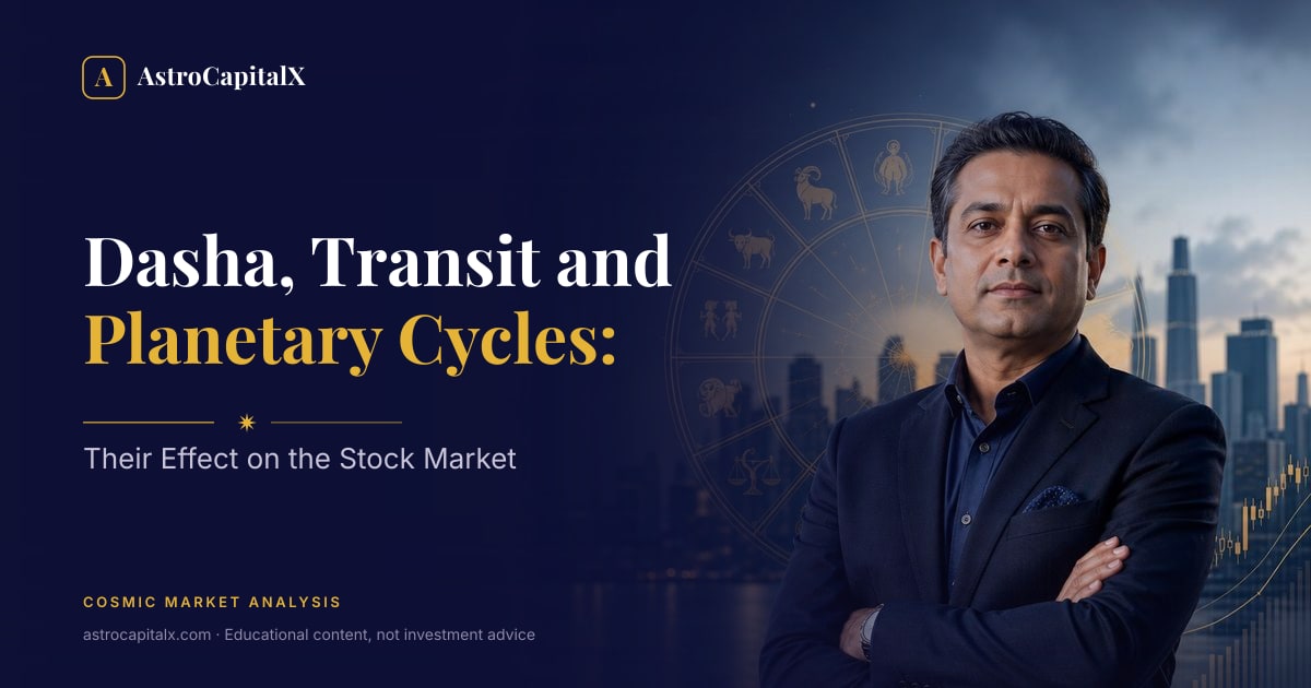 Dasha, Transit and Planetary Cycles: Their Effect on the Stock Market