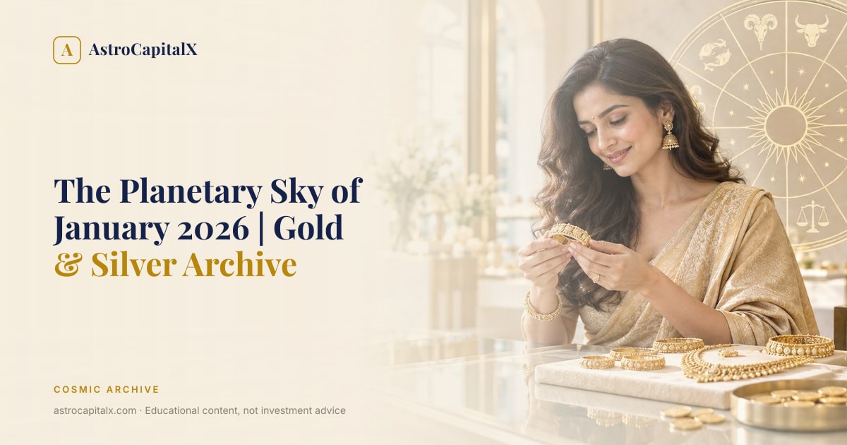 The Planetary Sky of January 2026 | Gold & Silver Archive