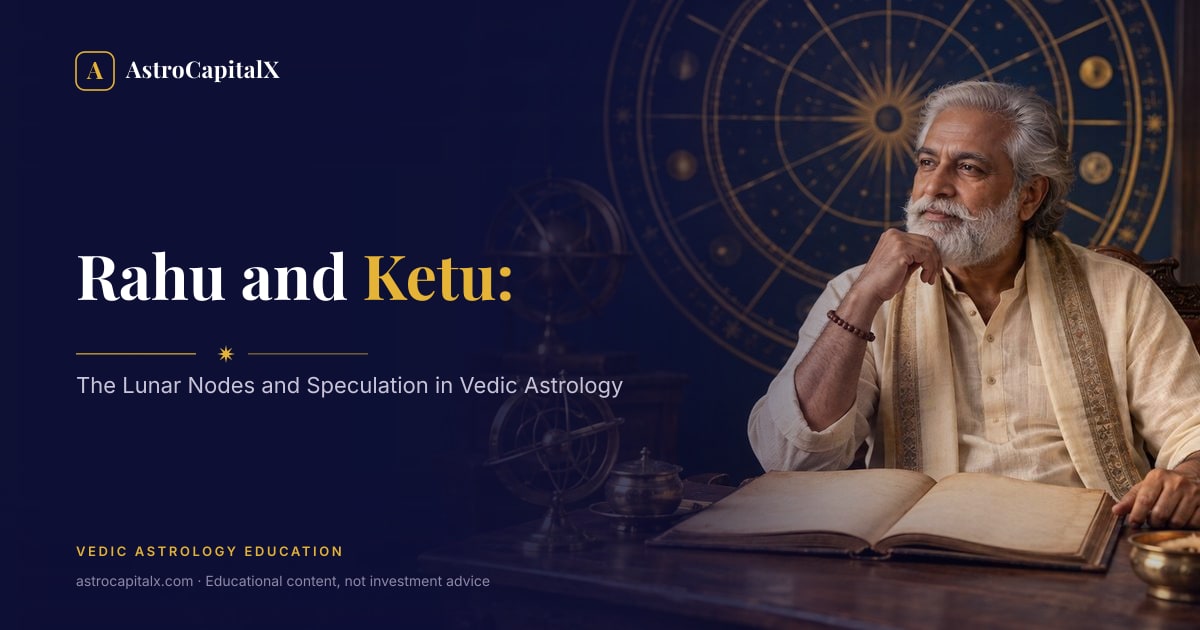 Rahu and Ketu: The Lunar Nodes and Speculation in Vedic Astrology