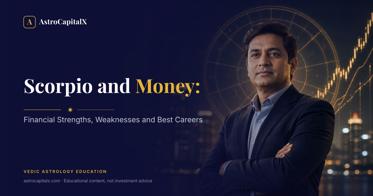 Scorpio and Money: Financial Strengths, Weaknesses and Best Careers