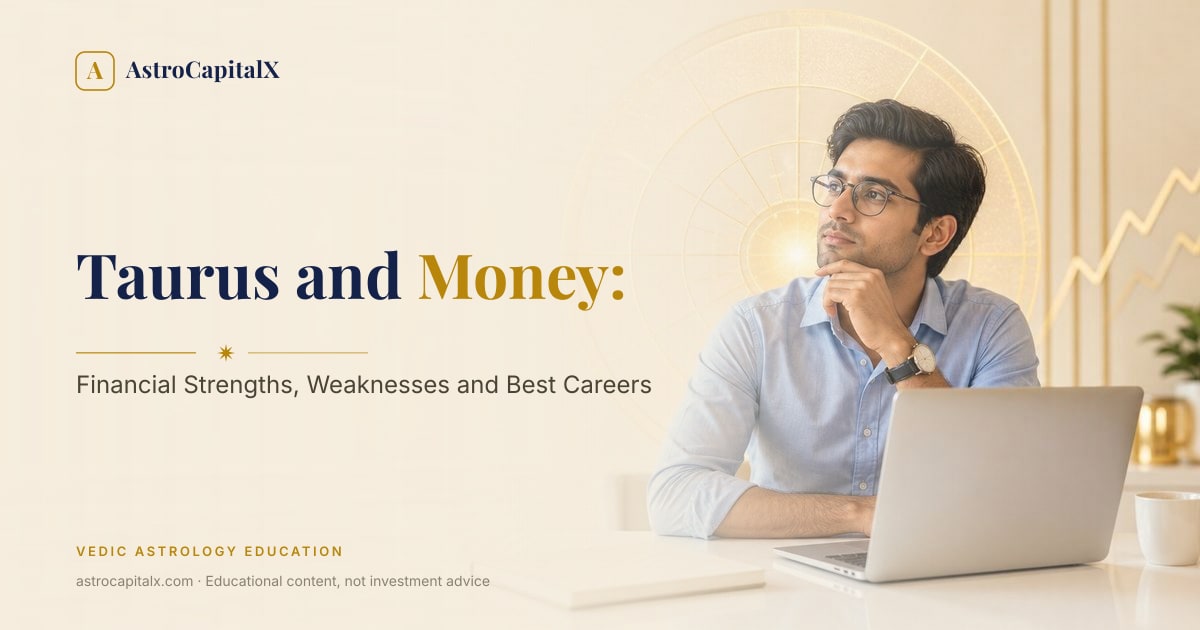 Taurus and Money: Financial Strengths, Weaknesses and Best Careers