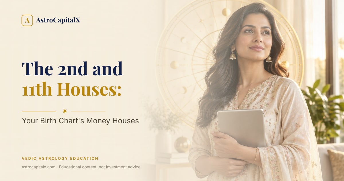 The 2nd and 11th Houses: Your Birth Chart's Money Houses