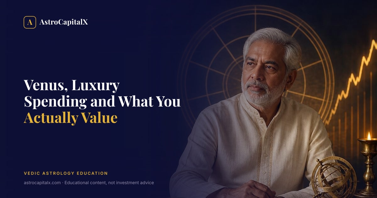 Venus, Luxury Spending and What You Actually Value